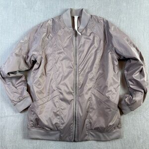 lululemon athletica 8 Women’s Trace Back Bomber Jacket